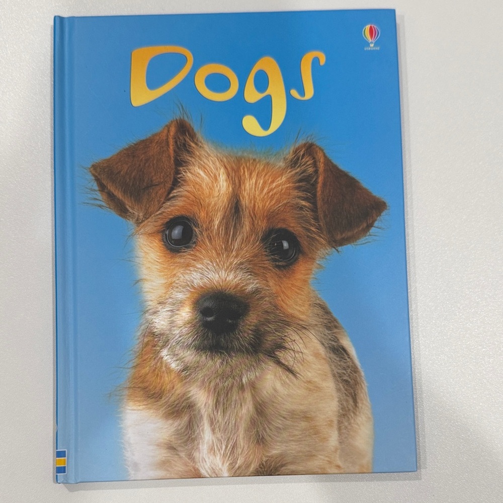 Usborne Dogs Book - Blue Cover